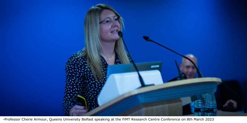 Professor Cherie Amour at the Centre for Evidence for the Armed Forces Community Conference